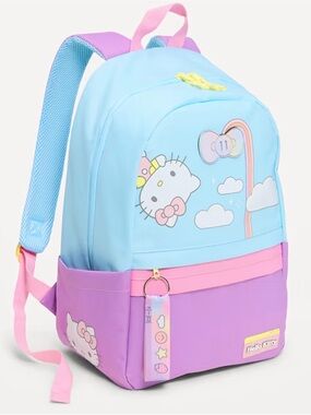 Old navy Hello Kitty And Clouds Canvas Backpack